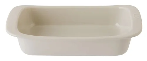 BergHOFF Auflaufform Leo Balance MM Eckig, Beige - Materialtyp: Keramik - Material: Steingut - Detailfarbe: Beige - Mikrowellenfest: Ja - Spülmaschinenfest: Ja - Set: Nein
