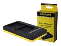 Patona Ladegerät Dual USB Sony NP-FM500H