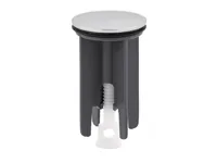 Mateu Waschbeckenstöpsel Snap  Ø 40 MM - Durchmesser: 40 mm - Material: Kunststoff - Stahl (beschichtet) - Farbe: Grau - Silber
