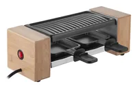 Berger Lanz Raclettegrill Bamboo 2 Personen - Anzahl Personen: 2 - Funktionen: Raclette - Connect-System: Keine Angaben - Grillplatte: Metall - Pfännchenablage: Ja