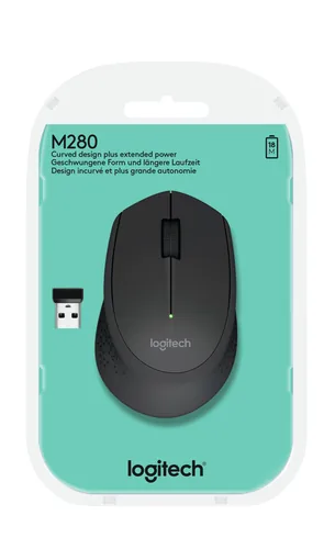 Logitech M280 Maus Büro Rechts RF Wireless Optisch 1000 DPI