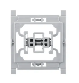 eQ-3 AG 155263A2, Adapter, Grau, Siemens DELTA miro, DELTA line, DELTA style, 55 mm, 20 mm, 64 mm