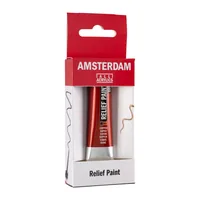 Amsterdam Acrylfarbe Reliefpaint 805 Kupfer deckend, 20 ml - Art: Acrylfarbe - Detailfarbe: Kupfer - Set: Nein - Verpackungseinheit: 1 Stück