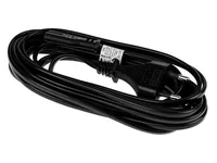FURBER.power Netzkabel C7-T26 5 m Schwarz - Anzahl Leiter: 2 - Detailfarbe: Schwarz - Kinderschutz: Ja - Steckereigenschaften: Angespritzt - Steckertyp Ausgang: C7 - Leiterquerschnitt: 0.75 mm²