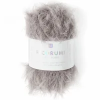 Rico Design Wolle Ricorumi Furry Furry Holz - Packungsgrösse: 1 Stück - Waschbar bei: 30 °C - Länge: 175 m - Detailfarbe: Beige - Material: Polyamid (PA) - Nadelstärke: 3 mm - 4 mm