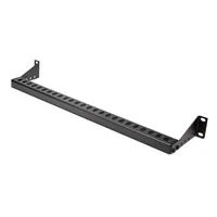 1U RACK-MOUNT CABLE LACING BAR .