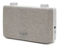 Roberts DAB+ Radio Play 11 Weiss - Widerstandsfähigkeit: Keine Angabe - Radio Tuner: DAB+ - FM - Stromversorgung: Akkubetrieb - Detailfarbe: Weiss - Streaming Formate: Keine - Ausstattung: Display - Senderspeicher - Sleep-Timer - Weckfunktion