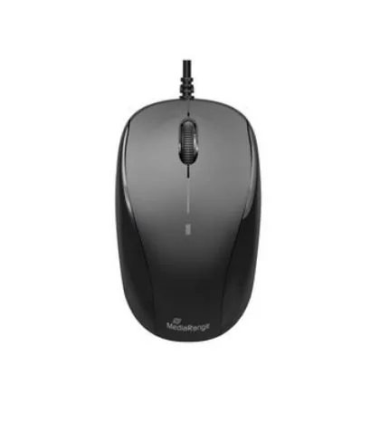 MediaRange Maus USB 2.0 3 Tasten, schwarz