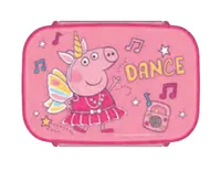 Scooli Lunchbox Peppa Pig Hellrosa - Materialtyp: Kunststoff - Unterteilungsmöglichkeit: Ja - Material: Kunststoff - Detailfarbe: Hellrosa - Set: Nein - Motiv: Dinosaurier