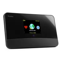 Audizio Radio-Tuner Adapter Livorno Schwarz - Radio Tuner: Internetradio - FM - DAB+ - Schnittstellen: RJ-45 (LAN) - 3.5 mm Klinke - Bluetooth - Tiefe: 50 mm - Breite: 170 mm - Detailfarbe: Schwarz - Höhe: 105 mm