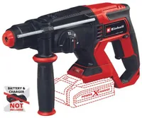 Einhell Akku-Bohrhammer TE-HD 18/20 Solo - Produktkategorie: Bohrhammer - Werkzeugaufnahme: SDS-plus - Meisselfunktion: Ja - Akkusystem: Einhell Power X-Change - Schlagstärke (J): 1.8 J. - Max. Bohrdurchmesser Beton: 20 mm