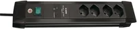 Brennenstuhl 1155002374 surge protector Black 4 AC outlet(s) 1.8 m