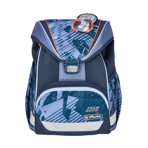 Herlitz Schulthek-Set UltraLight Plus TechMech 16 l - Altersempfehlung ab: 6 Jahren - Wasserabweisend: Ja - Detailfarbe: Blau - Gewicht: 750 g - Volumen: 16 l - Motiv: Diverse
