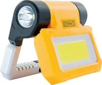Schwaiger LED Arbeitsleuchte mit Taschenlampe 300Lm sch.gel