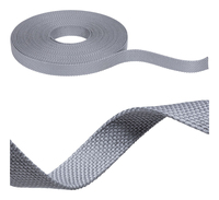 Paulmann Gurt ULine 10 m, Dacron, Grau - Detailfarbe: Grau - Zubehörtyp: Gurt