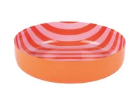 present time Schale Bowl Animado Medium, Bright orange / Soft pink - Unterteilungsmöglichkeit: Nein - Material: Eisen - Detailfarbe: Orange - Pink - Set: Nein - Form: Rund