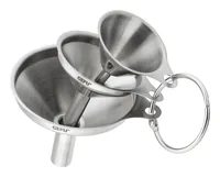 GEFU Trichter Versare 3-teilig, Edelstahl - Material: Edelstahl - Verpackungseinheit: 1 Stück - Detailfarbe: Edelstahl