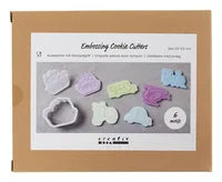 Creativ Company Stempel lebensmittelecht 6 Stück - Materialtyp: Metall - Stehkeks: Nein - Motiv: Verschiedenes