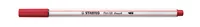 STABILO Pen 68 brush felt pen Medium Red 1 pc(s)