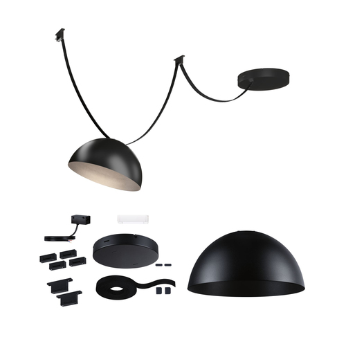 Paulmann ULine Starter Set 60 VA 930 5 m Gurt - Detailfarbe: Schwarz - Lampensockel: LED fest verbaut - Smart Home: Ja - Lichtfarbe: Warmweiss - Lichtstärke: 1245 lm - Dimmbar: nicht dimmbar