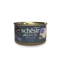 Schesir Nassfutter after Dark Complete Paté Huhn mit Ente, 80 g - Tierbedürfnis: Kein besonderes Bedürfnis - Geschmacksrichtung: Geflügel - Zertifikate: Keine Zertifizierung - Fleischsorte: Ente - Huhn - Futtereigenschaft: Getreidefrei - Produkttyp: Allei