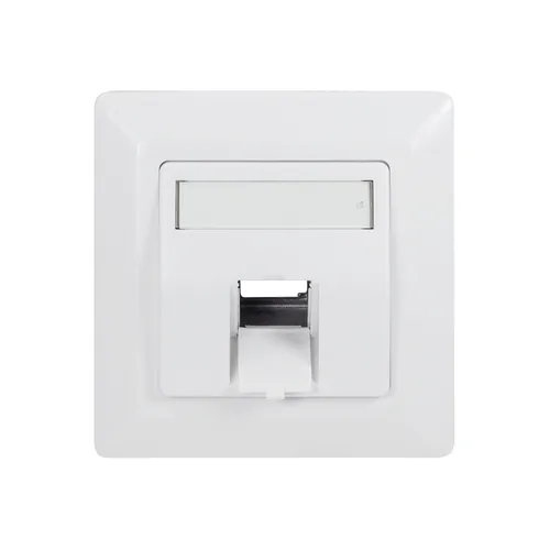 LogiLink NK4026 wall plate/switch cover White
