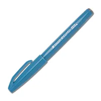 pentel Filzstift Brush Sign Hellblau, 1 Stück - Strichstärke: Keine Angabe - Set: Nein - Verpackungseinheit: 1 Stück - Eigenschaft-Stift: Wasservermalbar - Deckend - Anwender: Kreativbedarf - Erwachsene - Kinder - Fasermaler & Fineliner Art: Brushpen