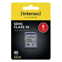 Intenso SDHC Card            8GB Class 10