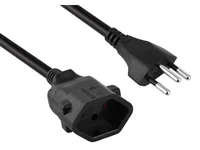 Furber. F.p-VK01100sz power extension 1 m 1 AC outlet(s) Indoor/outdoor Black
