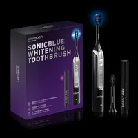 Smilepen Schallzahnbürste SonicWhite Whitening - Zahnbürsten-Art: Schallzahnbürste - Stromversorgung: Akkubetrieb - Reinigungsmodi: Tägliche Reinigung - Whitening - Detailfarbe: Schwarz - Silber - Anwender: Erwachsene - Bluetooth: Nein