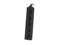 LANBERG Steckdosenleiste 3m 5x 230V EN Massivkupferk. sw