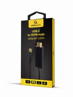 Gembird A-CM-HDMIM-02 video cable adapter 2 m USB Type-C HDMI Black