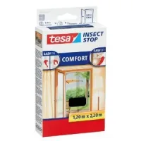 tesa Fliegengitter Insect Stop Comfort Tür anthrazit - Breite: 120 cm - UV Schutz: Nein - Für Schädling: Fluginsekten - Länge: 220 cm