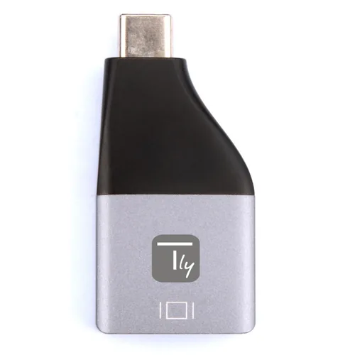 Techly Adapter DisplayPort F 1.2 auf USB-C M