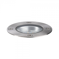 Paulmann Gartenspot Plug & Shine Rund, 3000 K - Leuchten Kategorie: Wegeleuchte - Dimmbar: dimmbar - Lichtfarbe: Warmweiss (WW) - Gesamtleistung: 3.6 W - Zusätzliche Ausstattung: Keine - Leuchtenfarbe: Silber