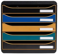 Exacompta 309505D cassettiera ufficio Multicolore