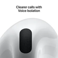 Apple AirPods 4 Headset True Wireless Stereo (TWS) In-ear Calls/Music/Sport/Everyday Bluetooth White