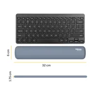 Fellowes Workplace Handgelenkauflage Breyta 320 mm Marineblau 1 Stück - Eingabegeräte: Tastatur