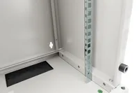 DIGITUS Wandschrank Compact 9HE 254mm 10 Glastür grau