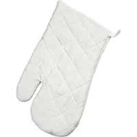 Creativ Company Grillhandschuh 18 x 28 cm 2 Stück, Weiss - Material: Baumwolle - Detailfarbe: Weiss - Textil-Art: Grillhandschuh