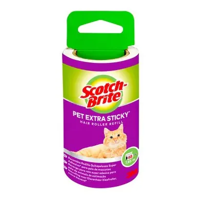 Scotch-Brite Kleiderroller Ersatz Scotch-Brite Pet 1 Rolle, 48 Blatt - Material: Papier