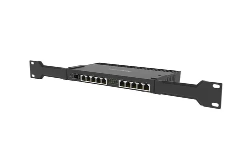 MikroTik Rackmount Kit K-65 für RB4011-Serie - Detailfarbe: Schwarz - Montage: 19 Rack