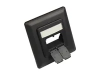 Alcasa GC-N0055 socket safety cover RJ-45 Schwarz 1 Stück(e)