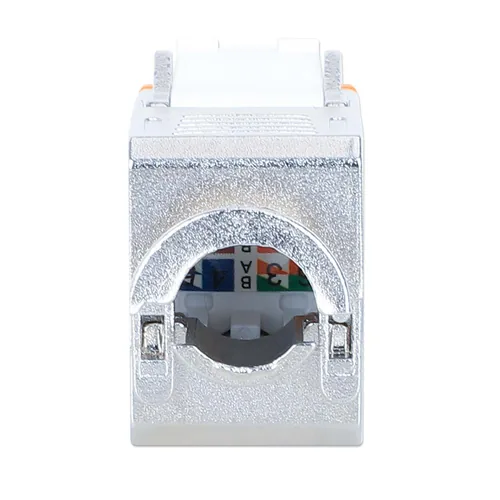 INTELLINET Cat6a 10G STP Keystone-Modul orange