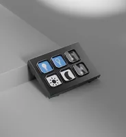 Elgato Stream Deck Modul 6 LCD-Tasten - Verbindungsmöglichkeiten: USB - USB Typ-C - Detailfarbe: Schwarz