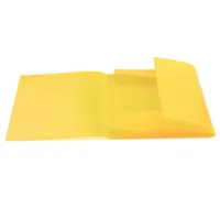 HERMA Sammelmappe A4 PP transluzent Gelb - Typ: Zeichenmappe - Ausstattung: Dokumentenfach - Detailfarbe: Gelb - Material: Polypropylen (PP)