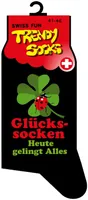 Trendcompany Socken Glückssocken 41-46 - Anlass: Abschied - Freundschaft - Fun - Geburtstag - Prüfung - Weihnachten - Empfänger Geschenke: Für Frauen - Für Männer - Produkttyp Geschenke: Socken