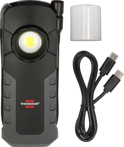 Brennenstuhl Akku-Lampe HL 1000 ACW Li-Ion-Akku, 1000 lm+380 lm, IP54 - Leuchten Kategorie: Akku-Leuchte - Anwendungsbereich: Outdoor - Indoor - Zusätzliche Ausstattung: Keine - Leuchtmittel mitgeliefert: Ja - Leuchtmittel: LED - Schutzklasse: IP54 - IK08