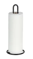 Wenko Küchenrollenhalter Schwarz - Materialtyp: Metall - Material: Metall - Detailfarbe: Schwarz - Höhe: 32.5 cm