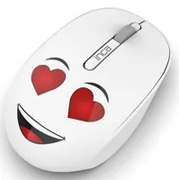 INCA Wrls Maus 1200DPI3Tasten2.4GHzUSB-A WEENY Emoji ws